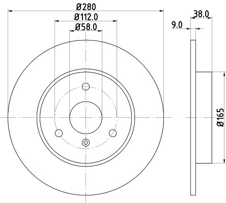 Brake Disc (MDC1423)