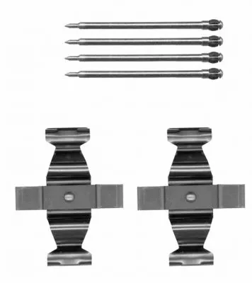 Accessory Kit, disc brake pad (MBA1803)