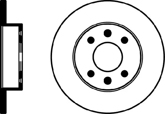 Brake Disc (MDC757)