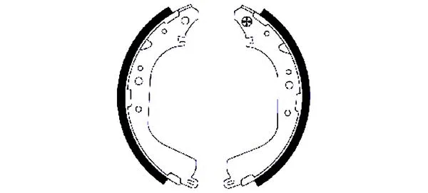 Brake Shoe Set (MFR530)