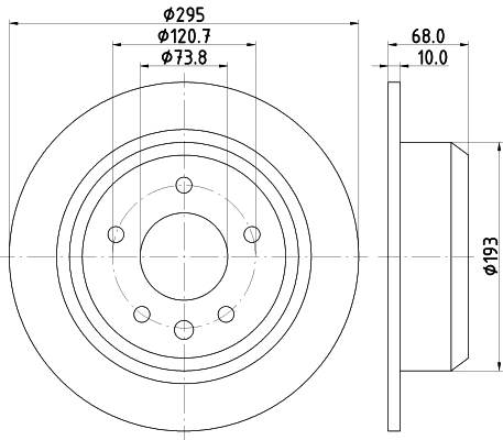Brake Disc (MDC780)