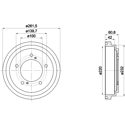 Brake Drum (MBD346)