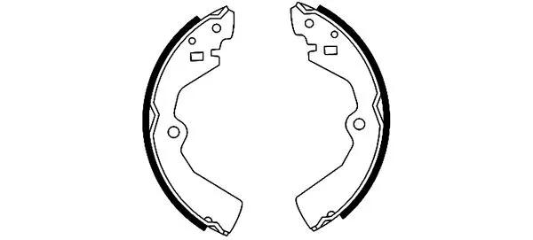 Brake Shoe Set (MFR265)