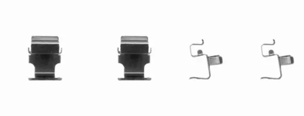 Accessory Kit, disc brake pad (MBA1673)