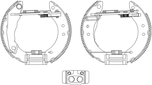 Brake Shoe Set (MSP056)