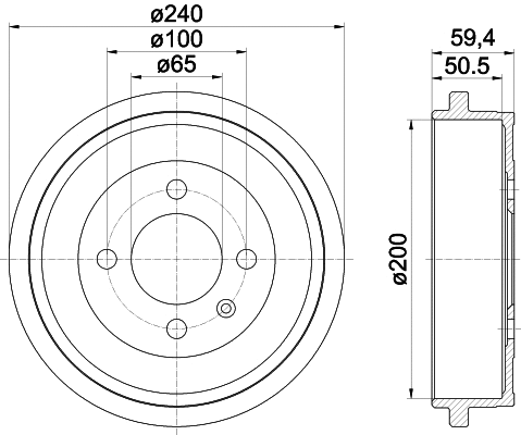 Brake Drum (MBD302)