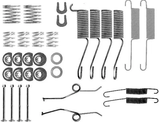 Accessory Kit, brake shoes (MBA697)