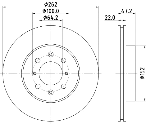 Brake Kit, disc brake (MDK0006)