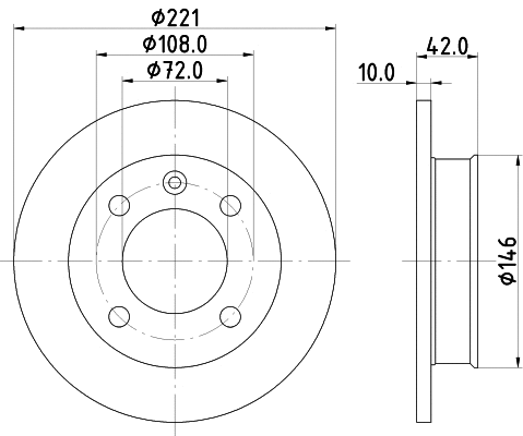 Brake Disc (MDC11)