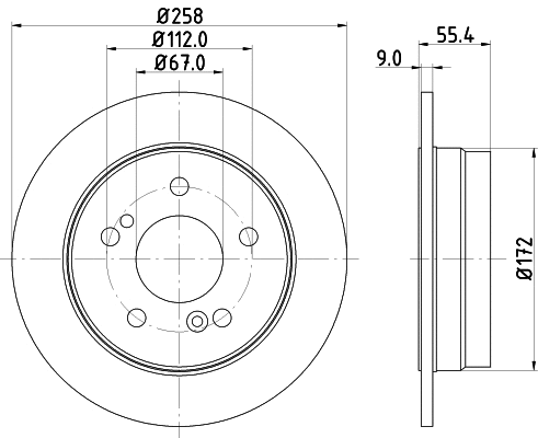 Brake Disc (MDC769)