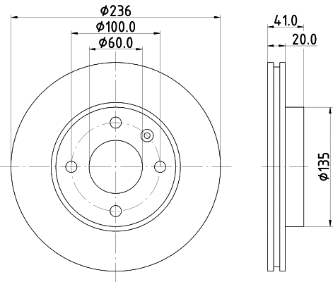 Brake Disc (MDC2718)