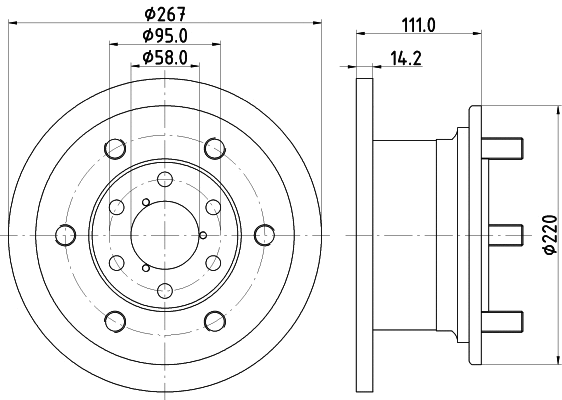 Brake Disc (MDC518)
