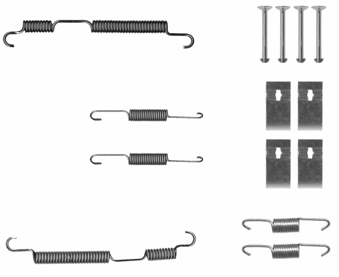 Accessory Kit, brake shoes (MBA50)