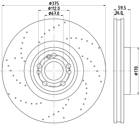 Brake Disc (MDC2899C)