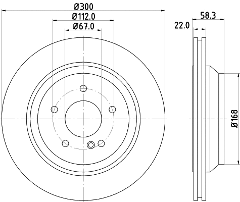 Brake Disc (MDC1914)