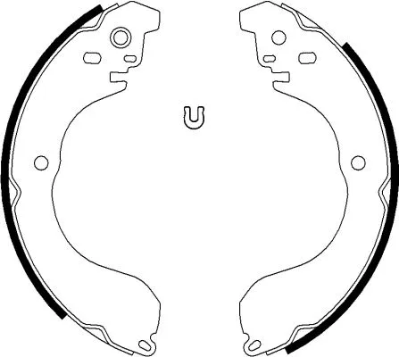Brake Shoe Set (MFR682)