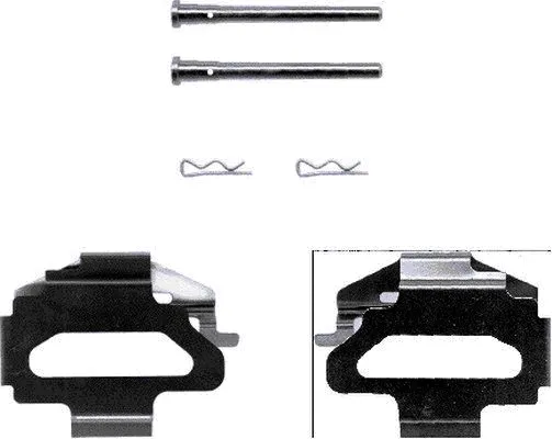 Accessory Kit, disc brake pad (MBA1141)