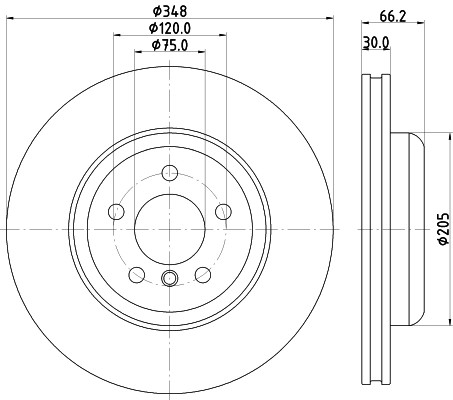 Brake Disc (MDC83113C)