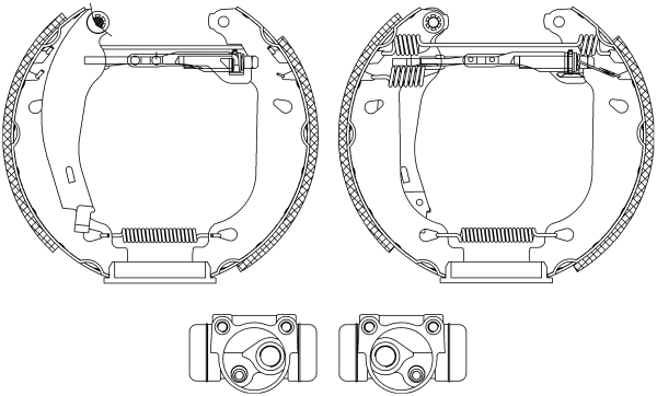 Brake Shoe Set (MSP079)