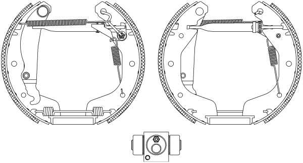Brake Shoe Set (MSP300)