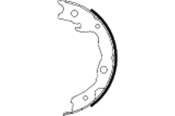 Brake Shoe Set, parking brake (MFR601)