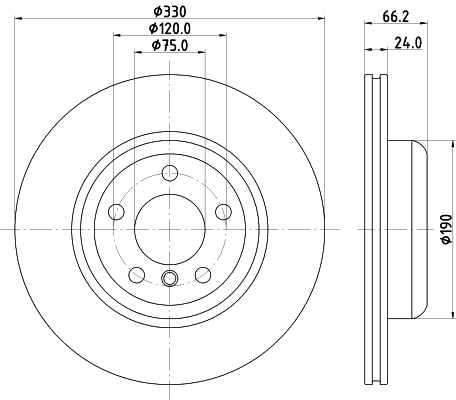Brake Disc (MDC83111C)