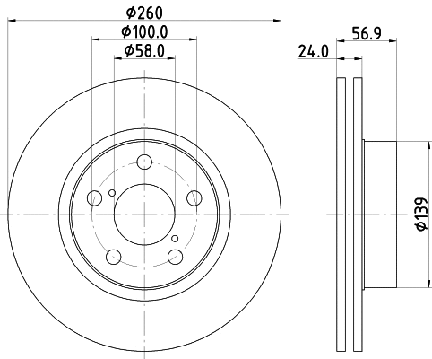 Brake Disc (MDC809)