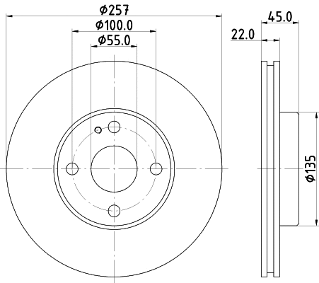 Brake Disc (MDC659)