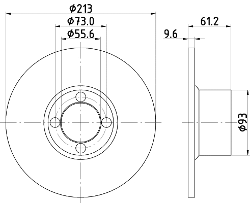 Brake Disc (MDC75)