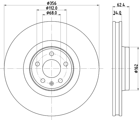 Brake Disc (MDC2819C)