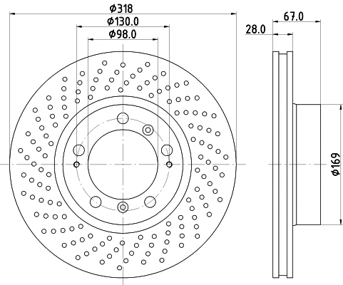 Brake Disc (MDC1429R)