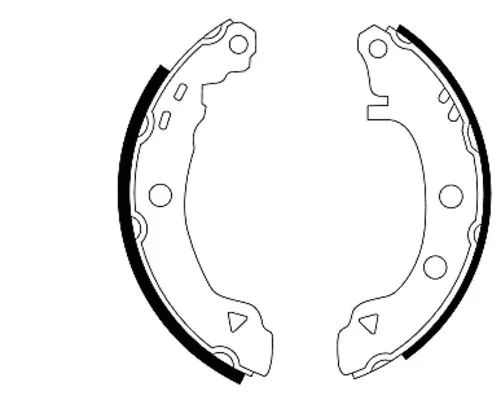 Brake Shoe Set (MFR279)