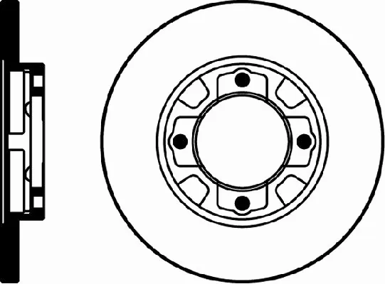 Brake Disc (MDC581)