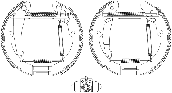 Brake Shoe Set (MSP218)