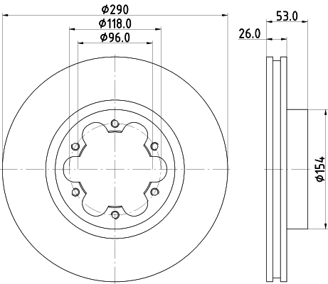 Brake Disc (MDC2369)