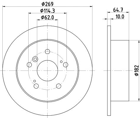 Brake Disc (MDC897)