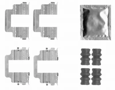 Accessory Kit, disc brake pad (MBA1822)