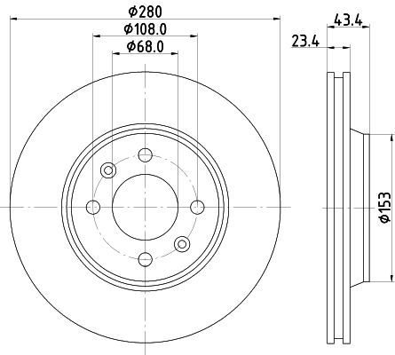 Brake Disc (MDC710)