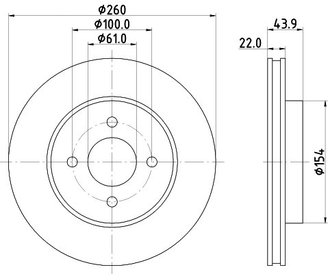 Brake Disc (MDC83056C)