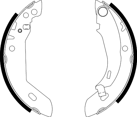Brake Shoe Set (MFR223)