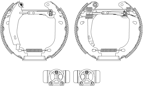 Brake Shoe Set (MSP310)