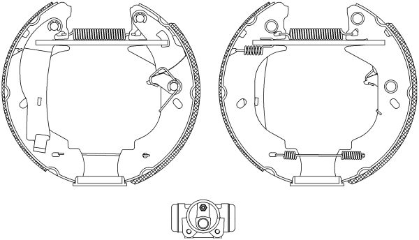 Brake Shoe Set (MSP114)
