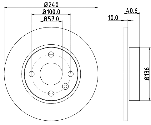 Brake Disc (MDC1519)