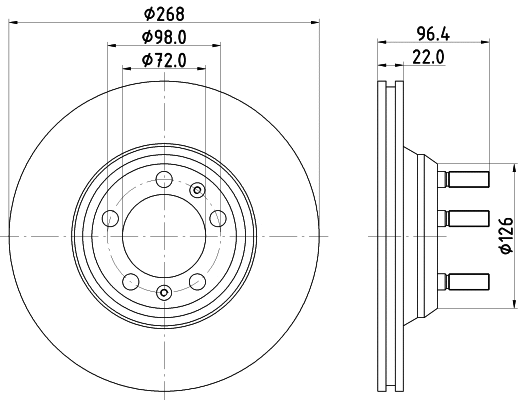 Brake Disc (MDC238)