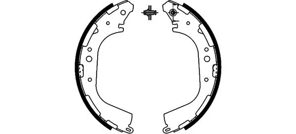 Brake Shoe Set (MFR529)