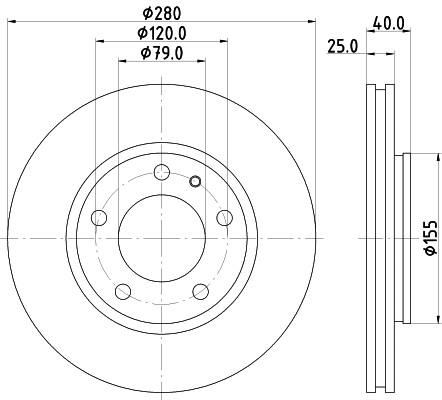 Brake Disc (MDC1200)