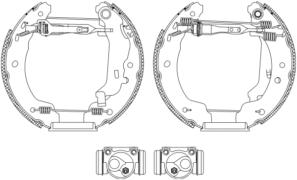Brake Shoe Set (MSP098)