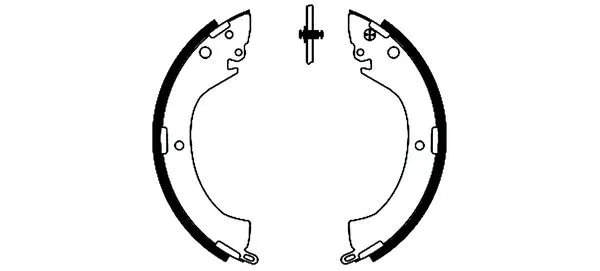 Brake Shoe Set (MFR450)