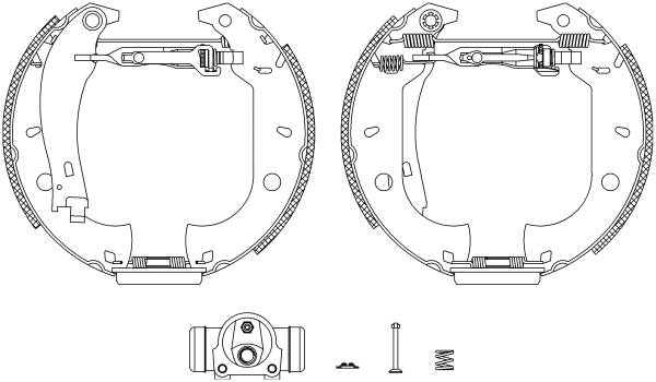 Brake Shoe Set (MSP309)