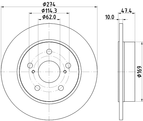 Brake Disc (MDC2961C)